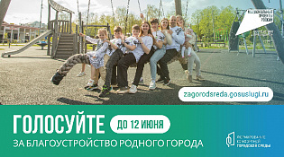 Всероссийское онлайн-голосование за объекты благоустройства в рамках проекта «Формирование комфортной городской среды»
